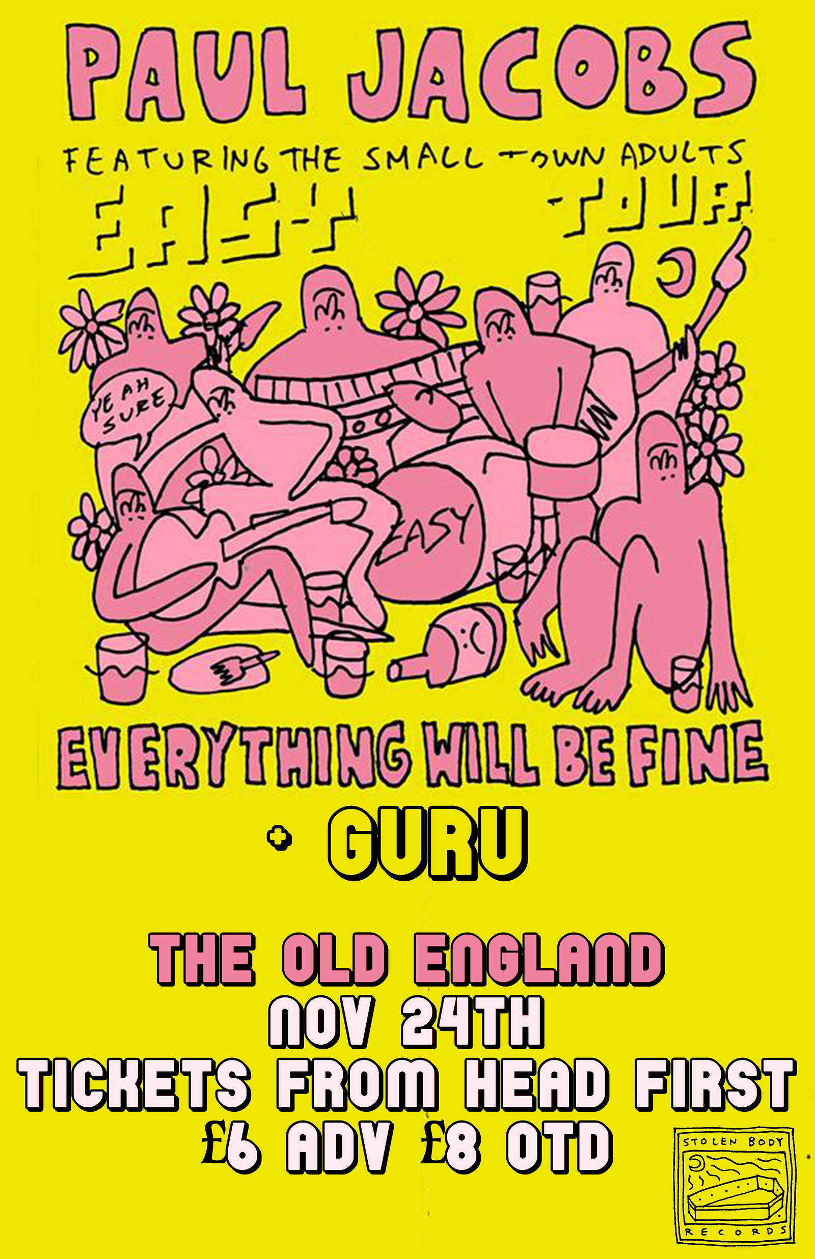 Paul Jacobs w/ Guru at The Old England Pub