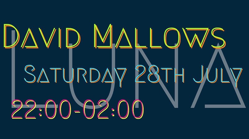 Luna Bar - The Return Of David Mallows at Luna Bar - The Return Of David Mallows
