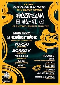 Hoodlum Hi-Fi  w/ CULPRATE, VORSO, SORROW, VELLUM at The Black Swan