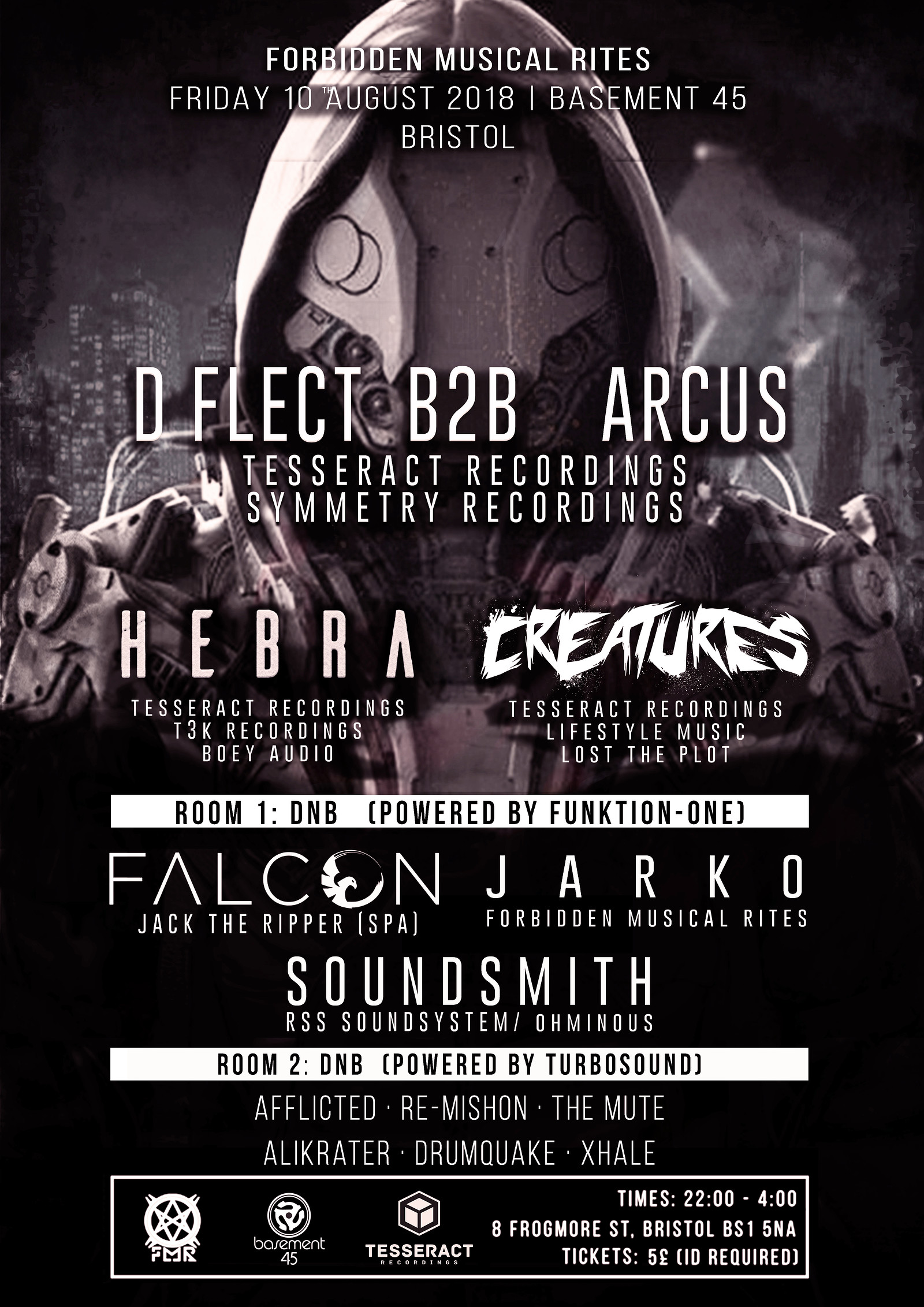 FMR & Tesseract Recordings - Present... at Basement 45