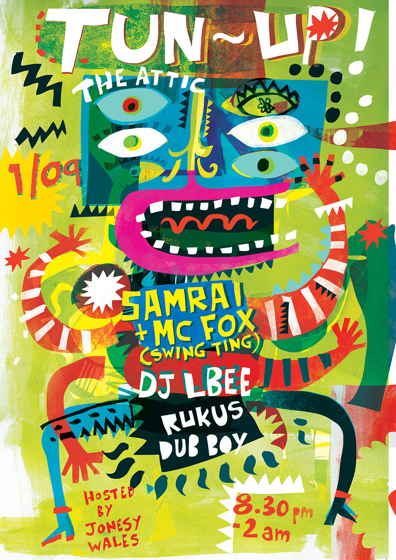 TUN UP Ft. Swing Ting & Lbee at The Attic Bar