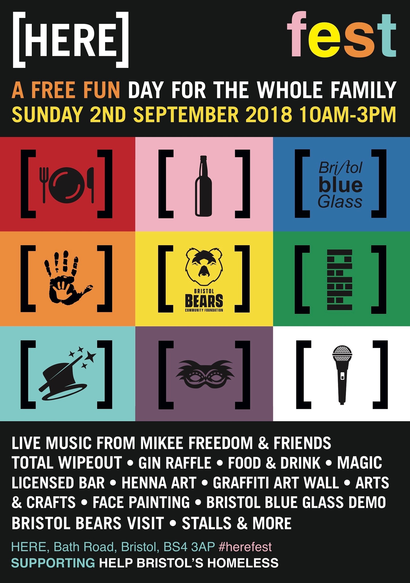 HERE Fest - Free Family Fun Day at HERE, Bath Road, Bristol, BS4 3AP