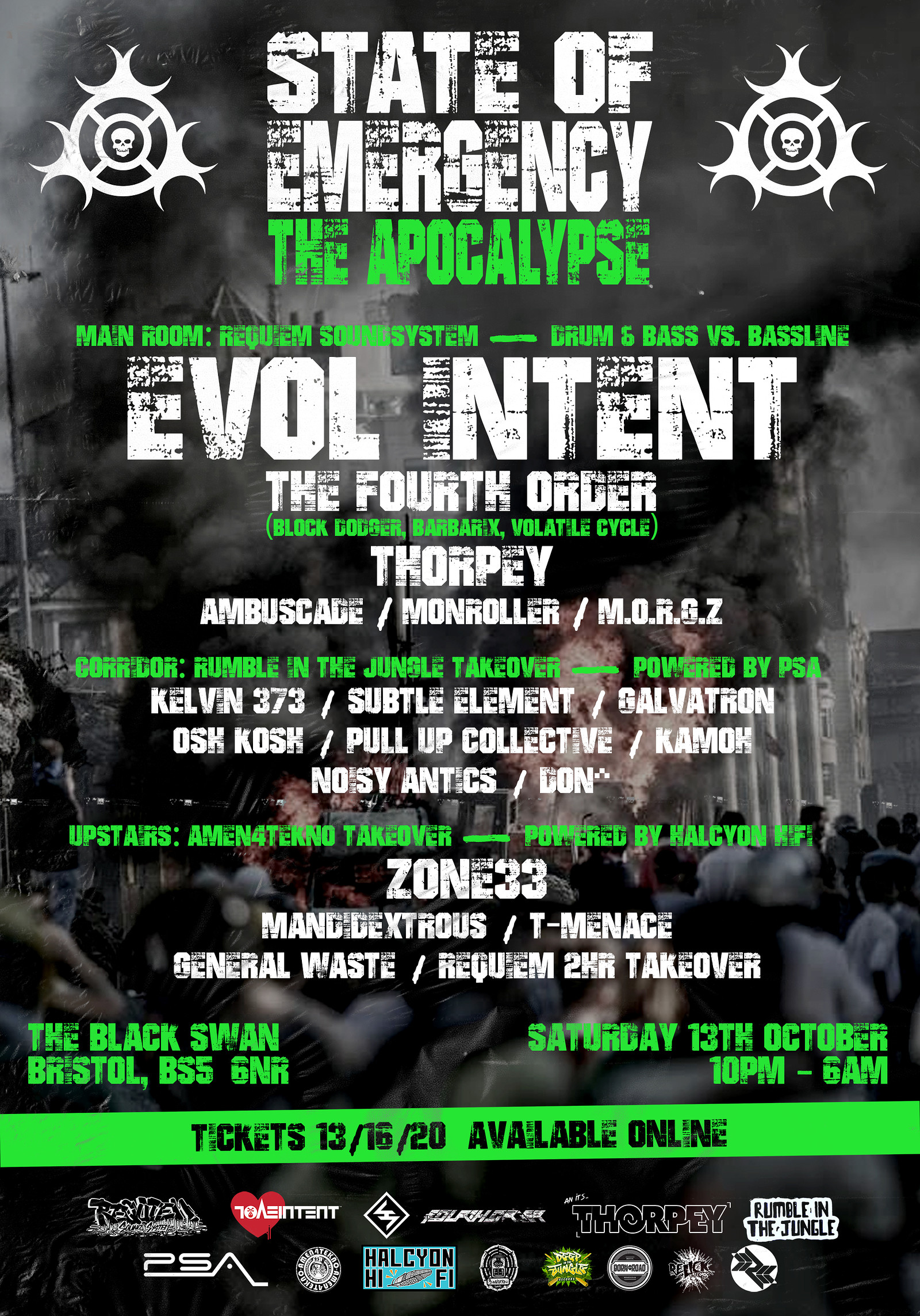 ◄State of Emergency► The Apocalypse at The Black Swan