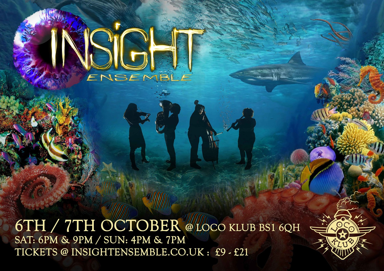 Insight Ensemble goes Under the Sea at Loco Klub
