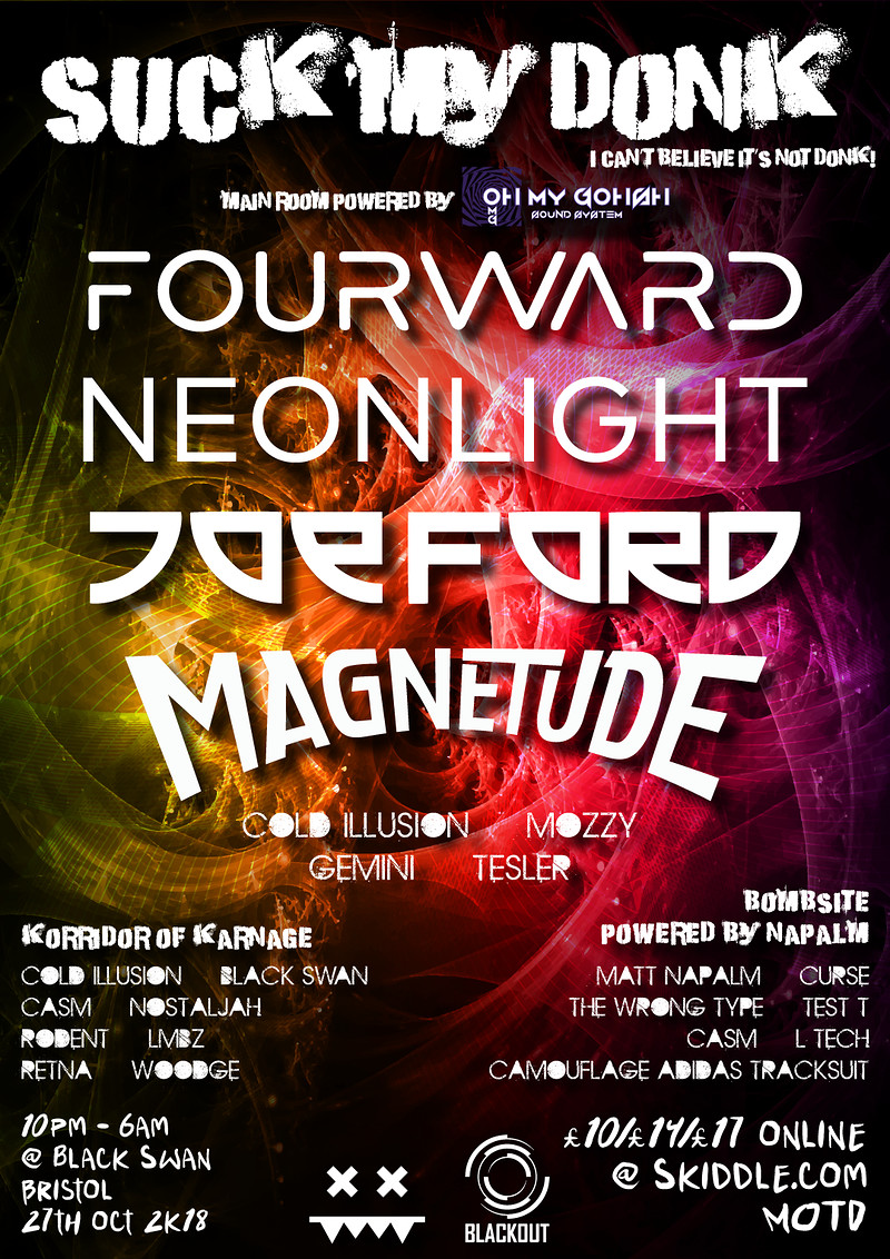 Suck My Donk - Fourward, Neonlight, Joe Ford +More at The Black Swan