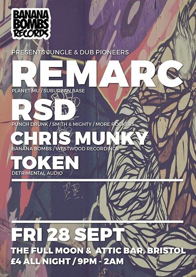 Banana Bombs with Remarc at The Attic Bar