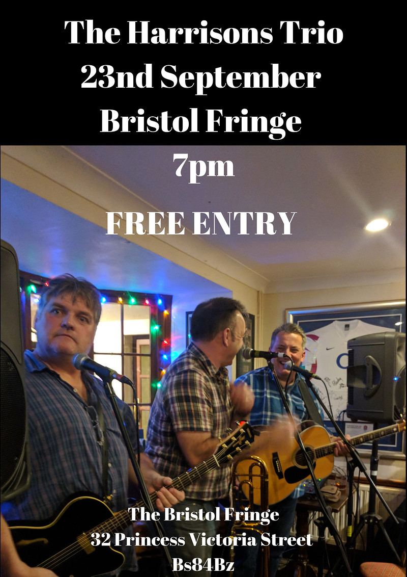 The Harrisons Trio at The Bristol Fringe