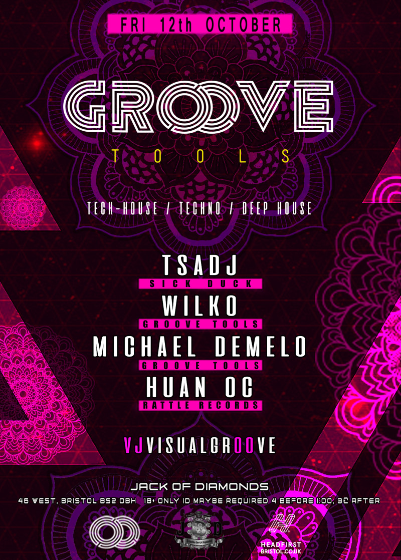 GROOVE TOOLS at Jack Of Diamonds