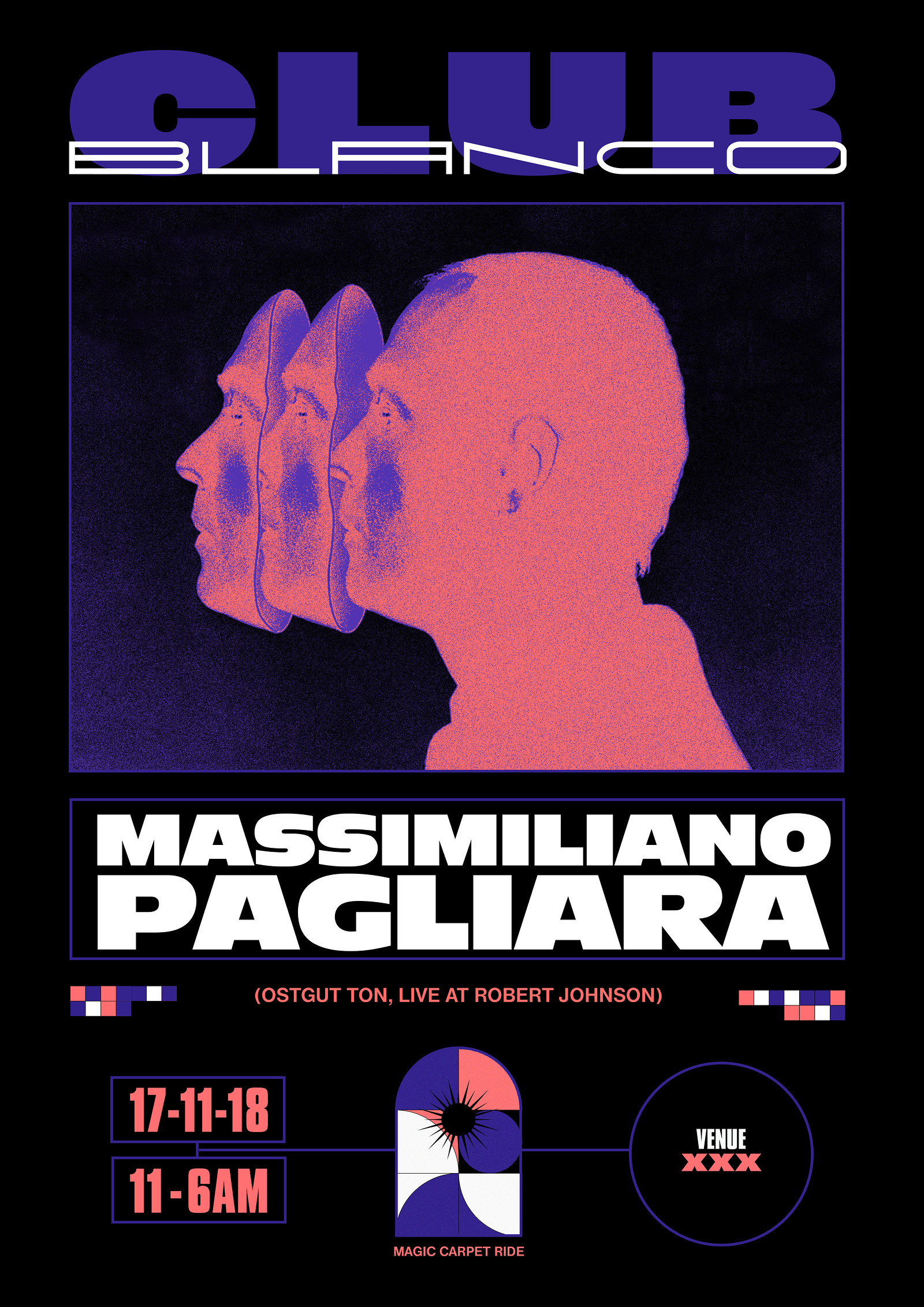 Club Blanco w/ Massimiliano Pagliara at The Boxing Club