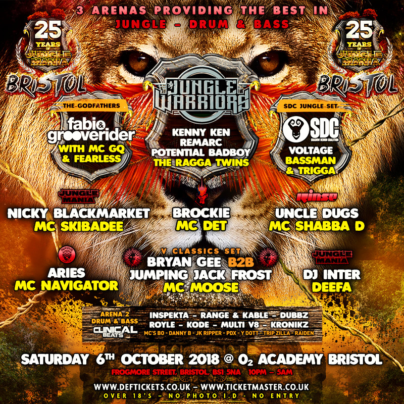 Jungle Mania at O2 Academy