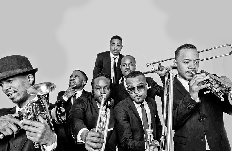 Hypnotic Brass Ensemble + Ishmael Ensemble at Fiddlers
