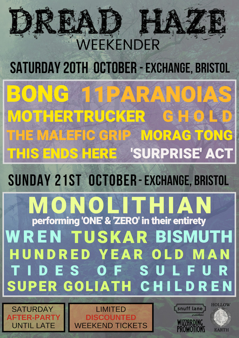 Dread Haze Weekender at Exchange