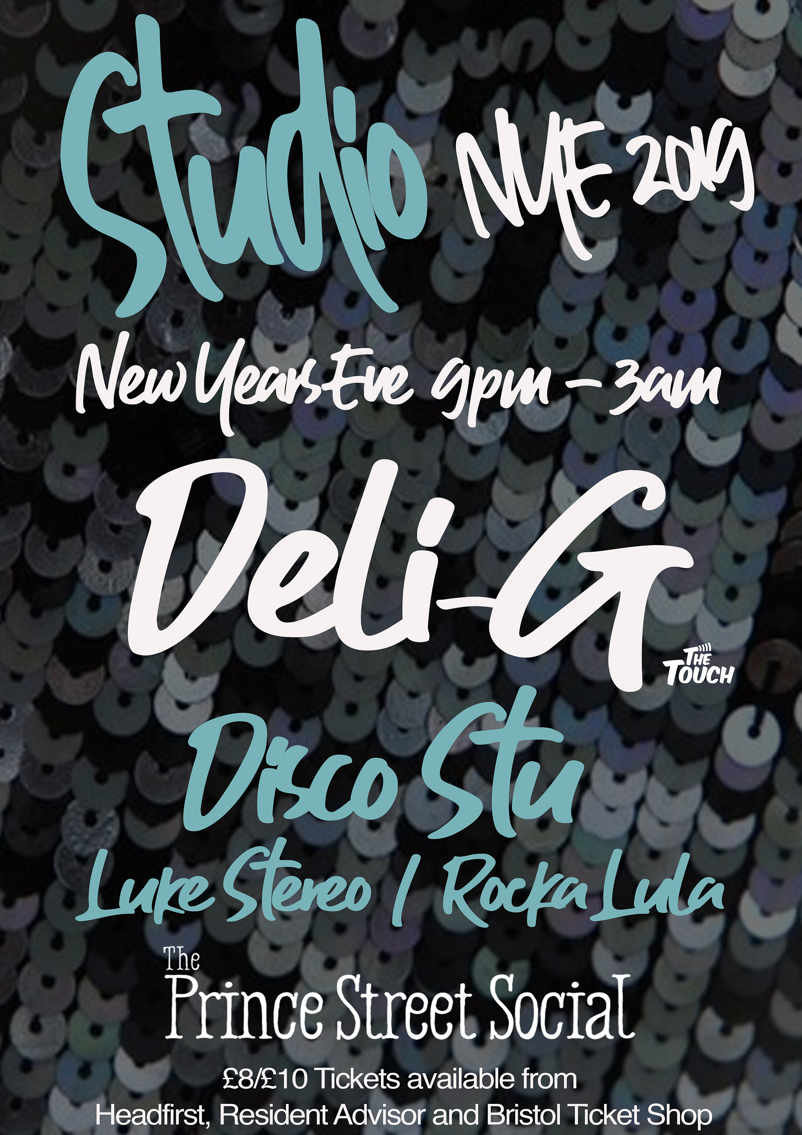 Empathy presents 'STUDIO' NYE' at Prince Street Social