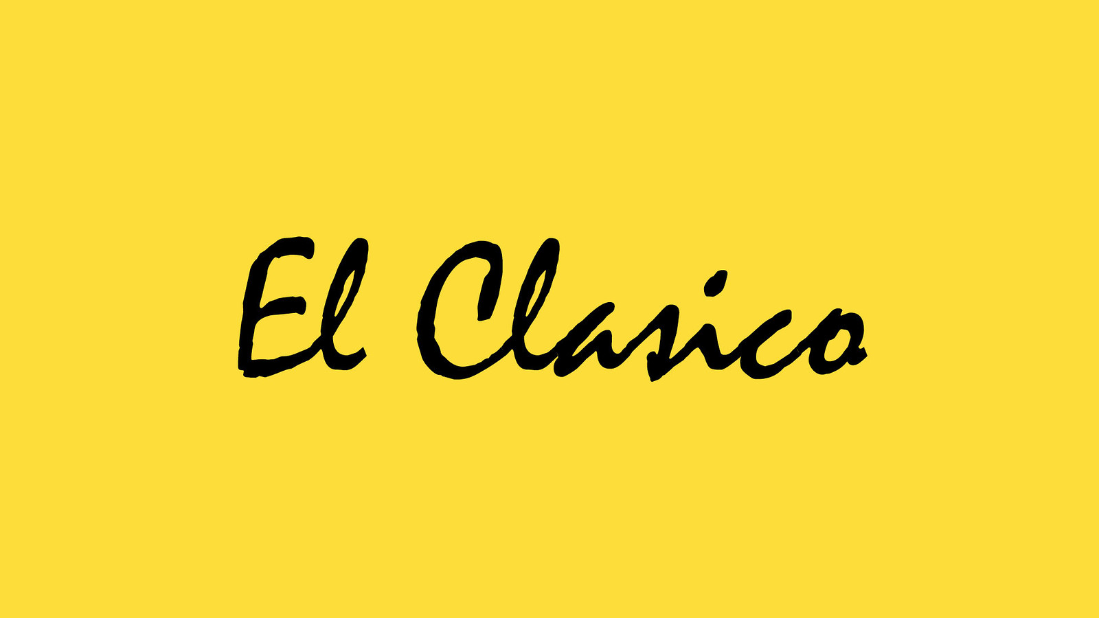 El Clasico: 001 at Taboo