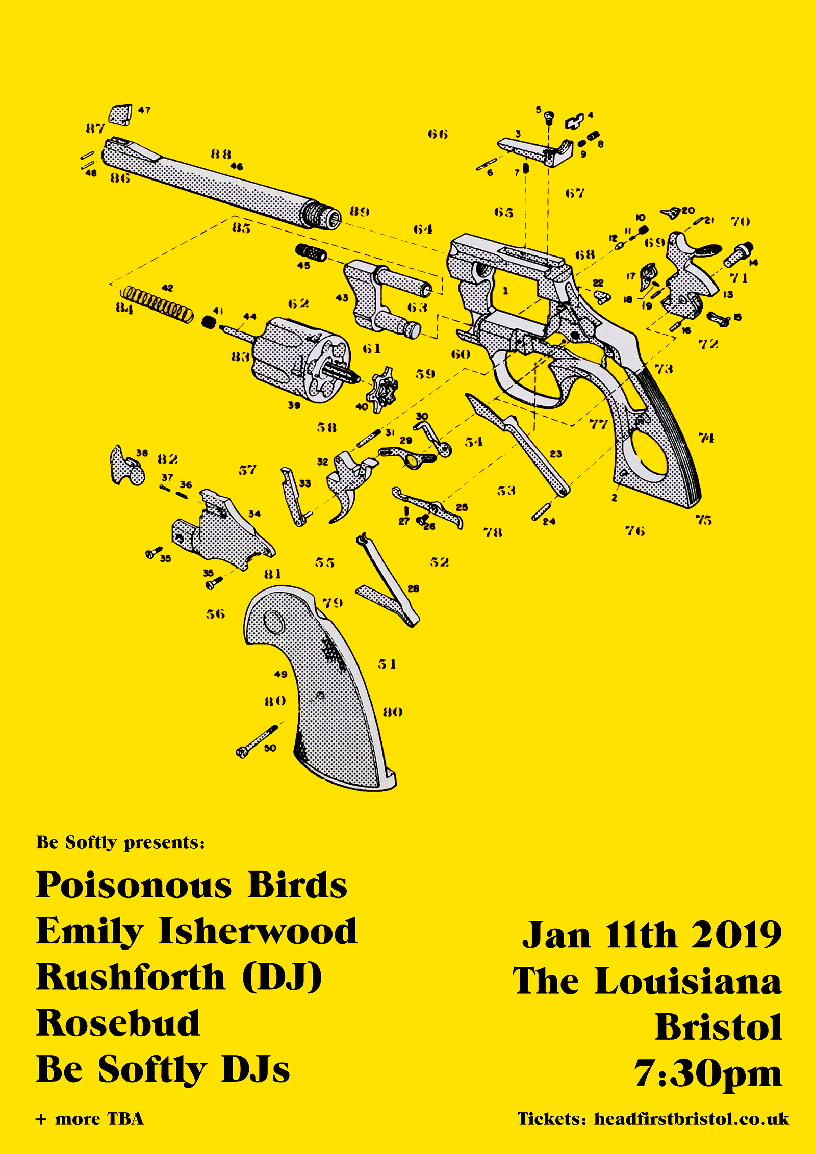 Poisonous Birds, Emily Isherwood +more at The Louisiana