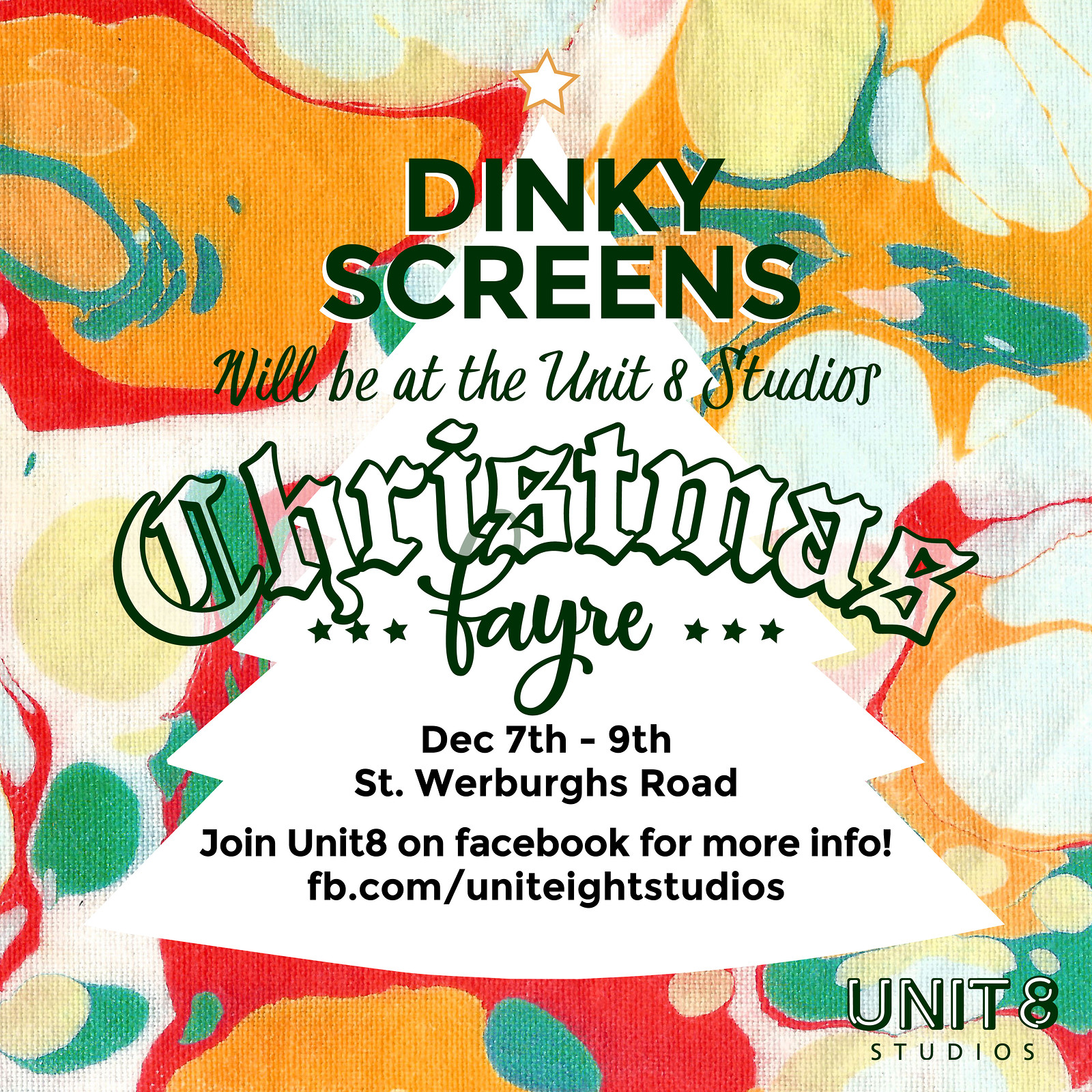 Christmas Screen Printing Taster Session at Unit 8 Studios
