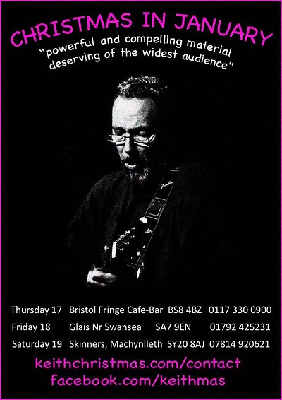 Keith Christmas at The Bristol Fringe