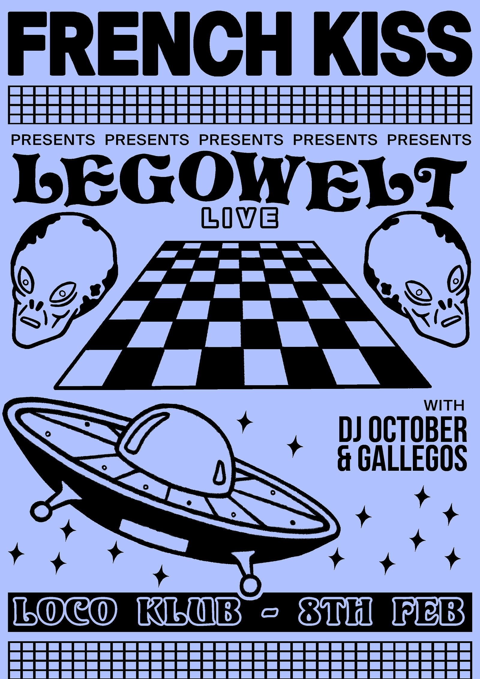 French Kiss presents: Legowelt  / DJ October at Loco Klub