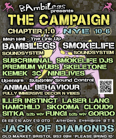 BAMBI LEGS PRESENTS - THE CAMPAIGN CHAPTER 1.0 at Jack Of Diamonds