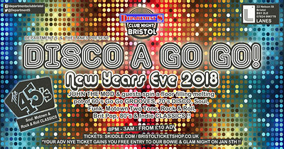 Department S New Years Eve Party | Disco a Go Go at The Lanes