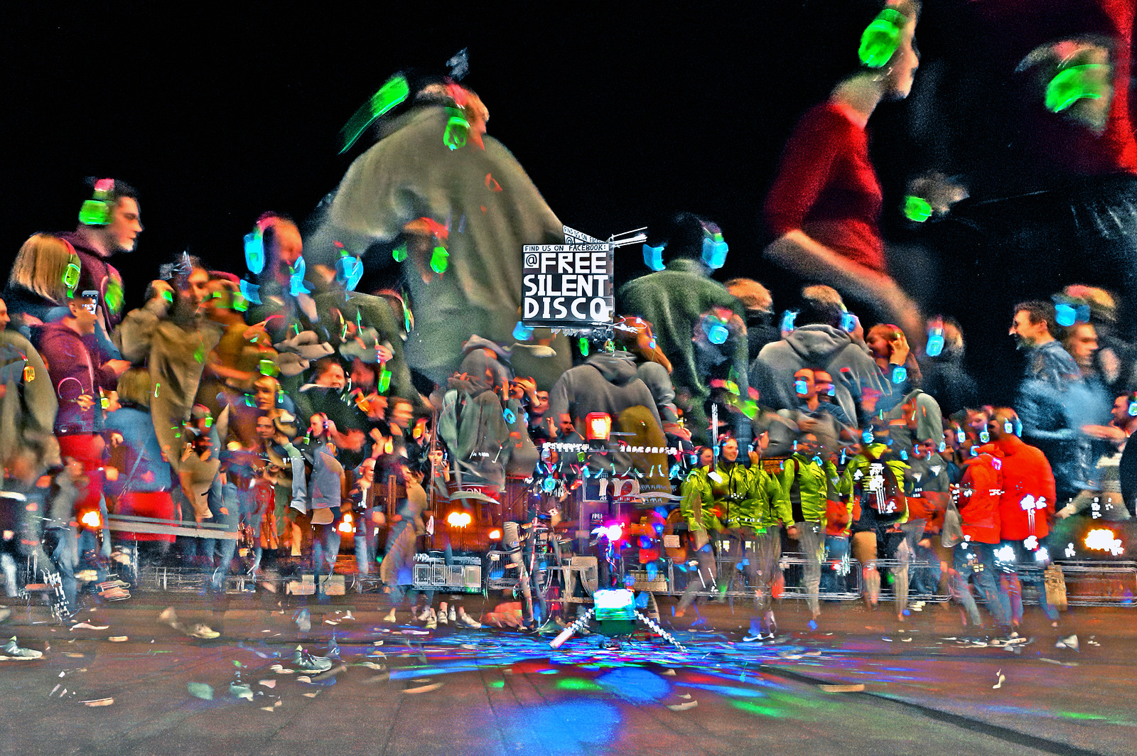 Free Silent Disco - Belly Laughs special edition at Museum Square, Bristol