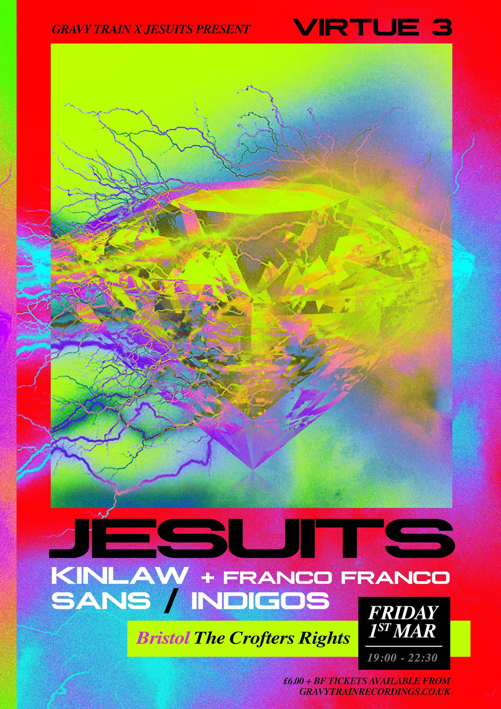 JESUITS + KINLAW & FRANCO FRANCO + SANS + INDIGOS at Crofters Rights