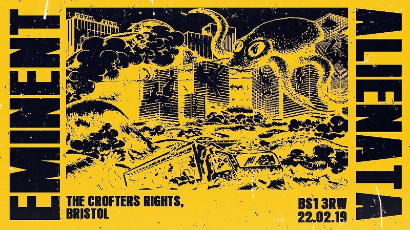 Eminent w/ Alienata, Tramma & Yushh at Crofters Rights