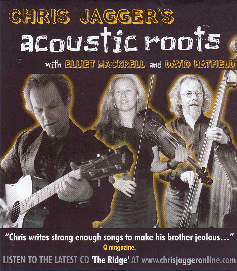Chris Jagger's Acoustic Roots at The Coronation Tap