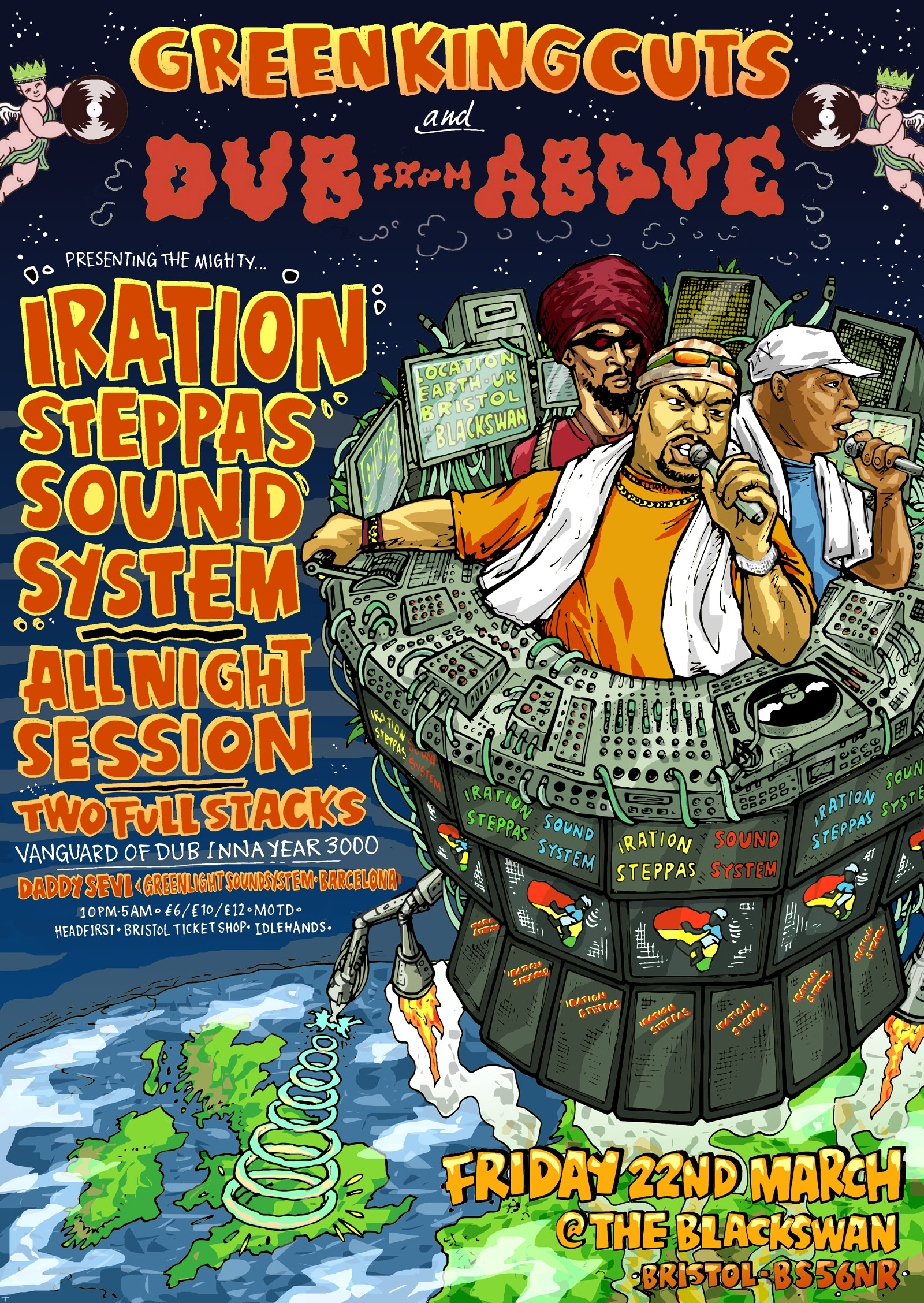 Iration Steppas Soundsystem - All Night Session at The Black Swan