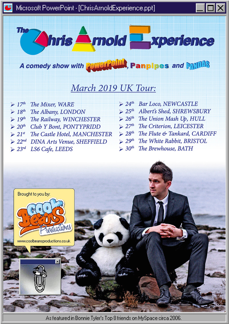 The Chris Arnold Experience, Louise Leigh + more at The White Rabbit