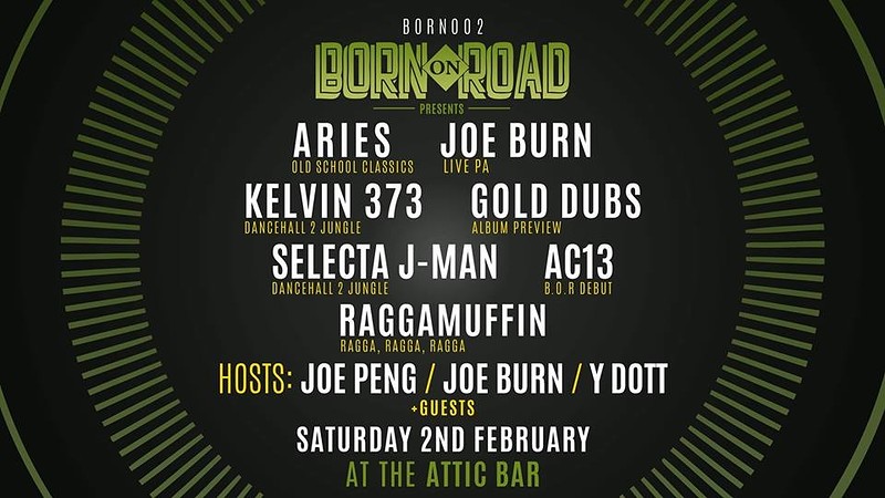 Born On Road 002 - Bristol at The Attic Bar