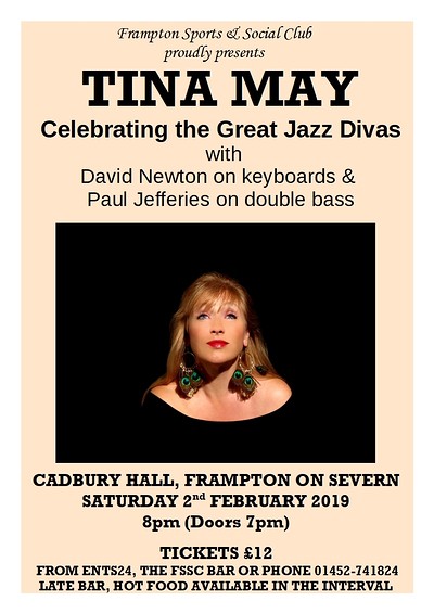 Tina May at Cadbury Hall, Frampton on Severn