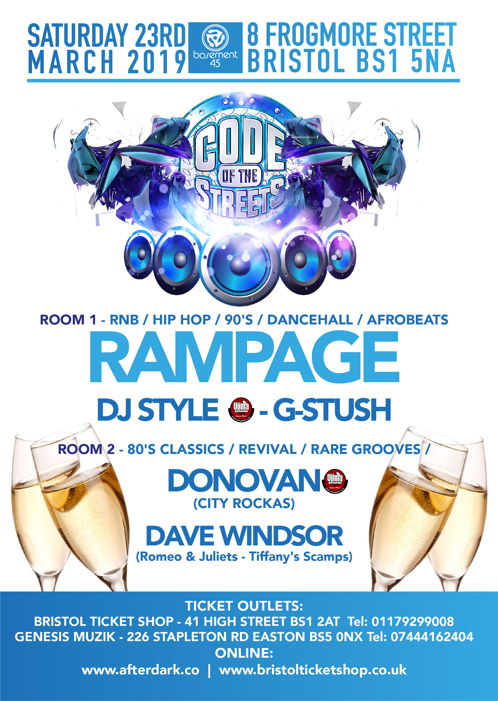 Code of the Streets at Basement 45