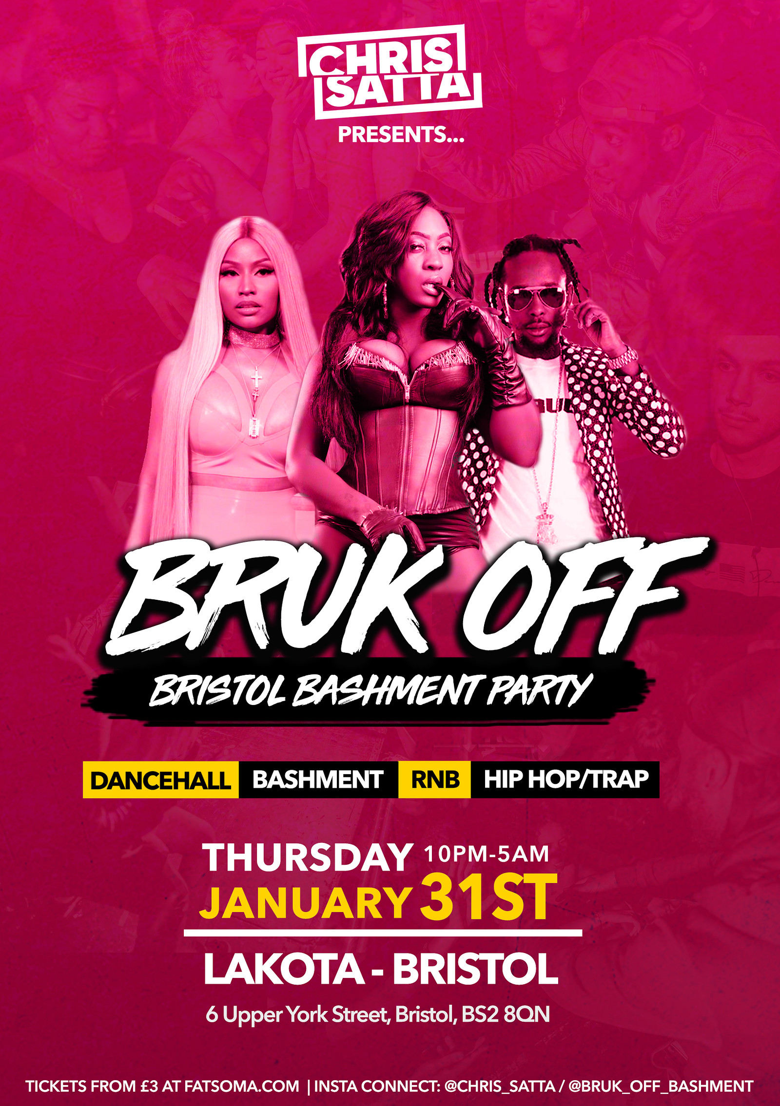 Bruk Off - Bashment Party at Lakota