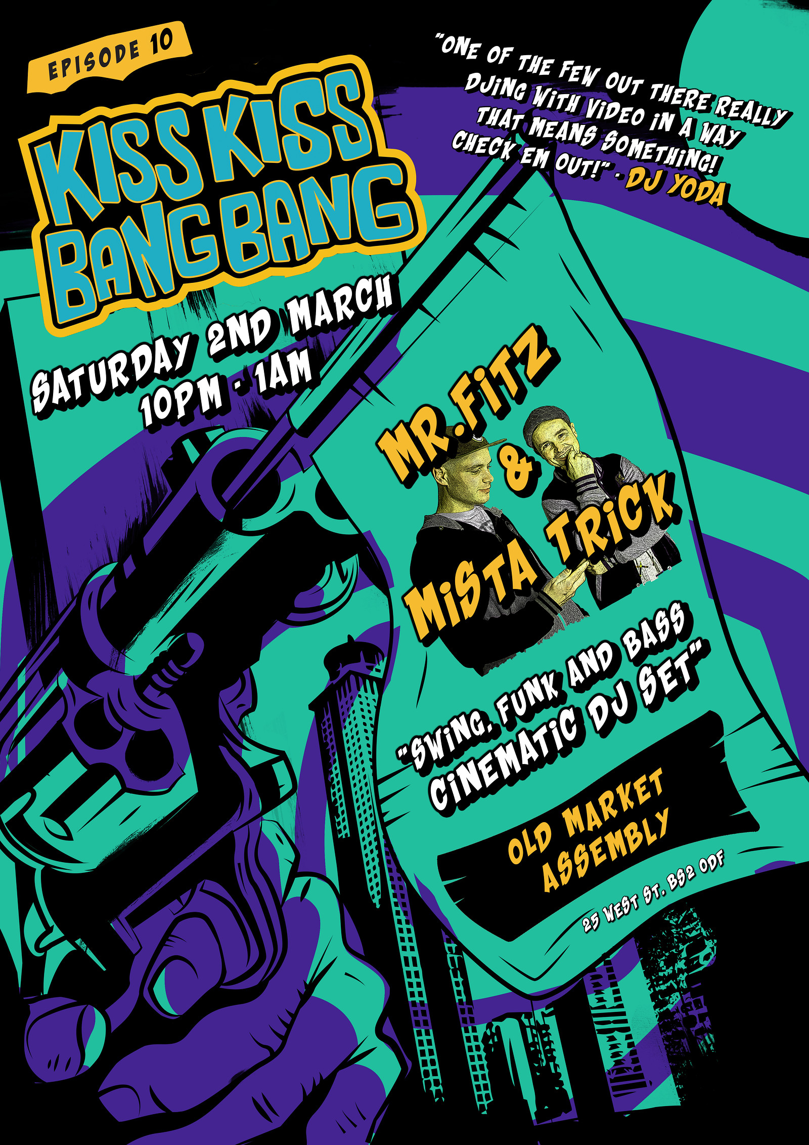 Mr.Fitz and Mista Trick AV Show at The Old Market Assembly