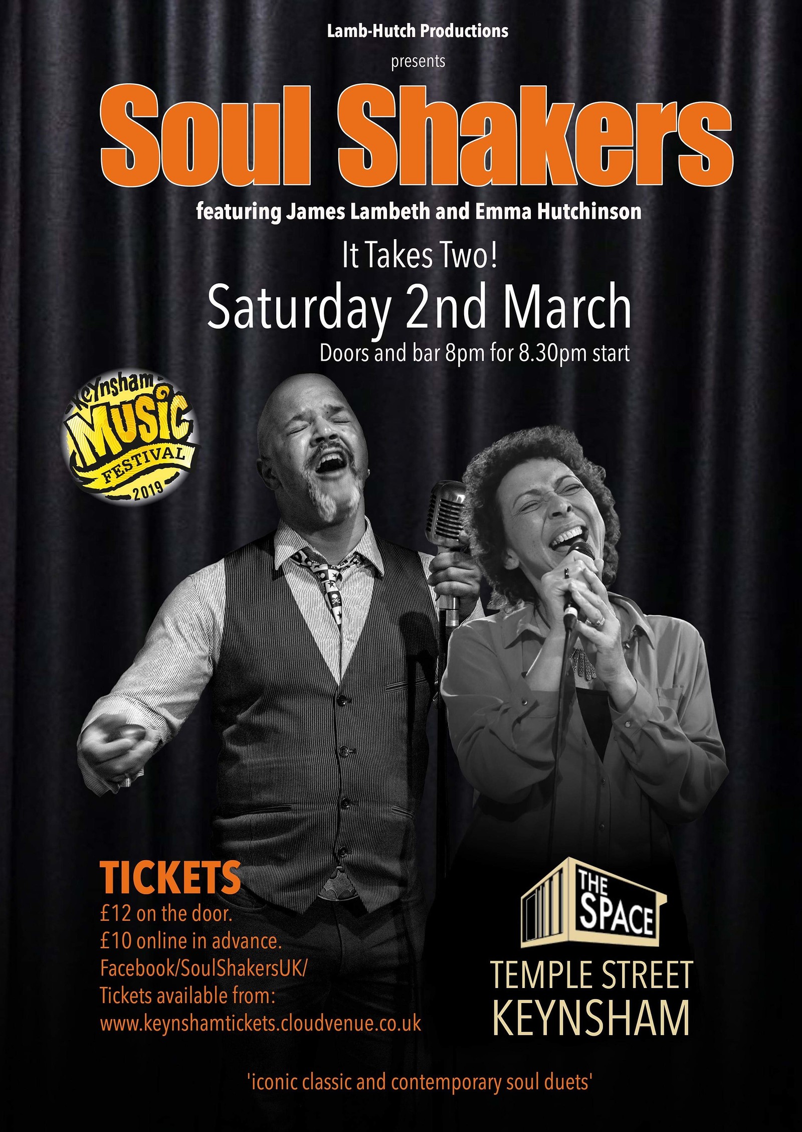 Soul Shakers - It Takes Two at The Space, Keynsham