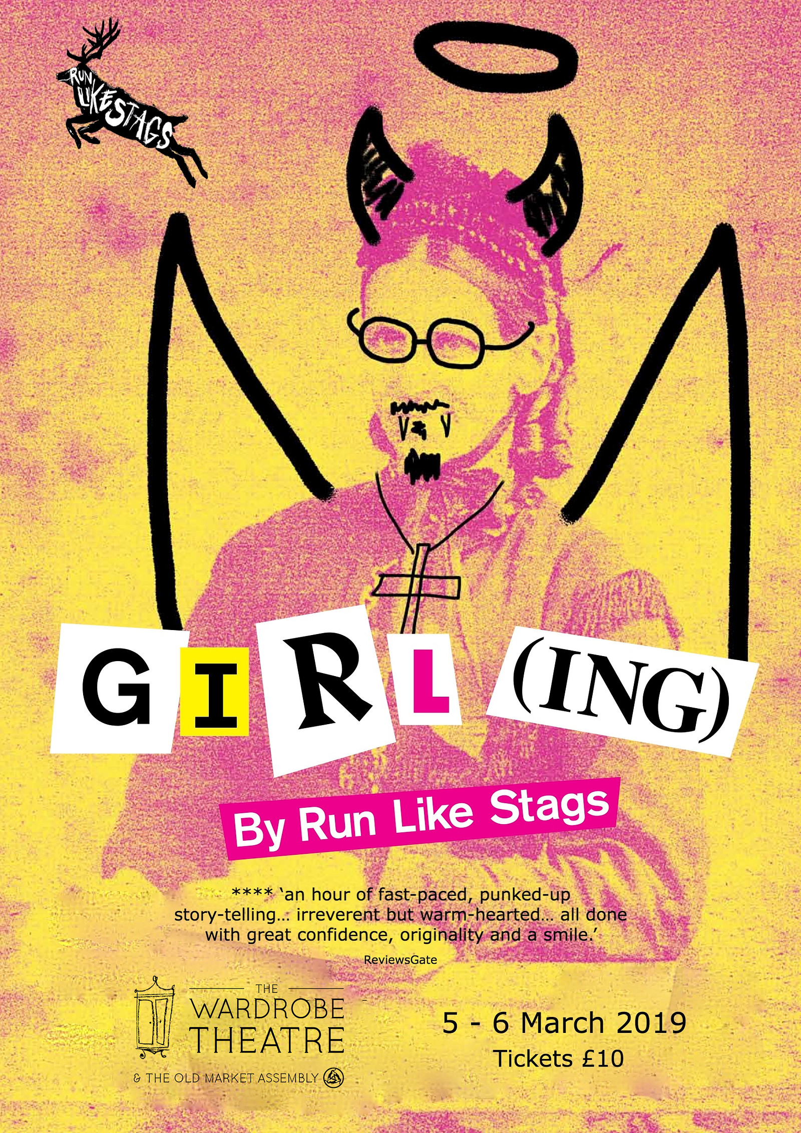 Girl at The Wardrobe Theatre