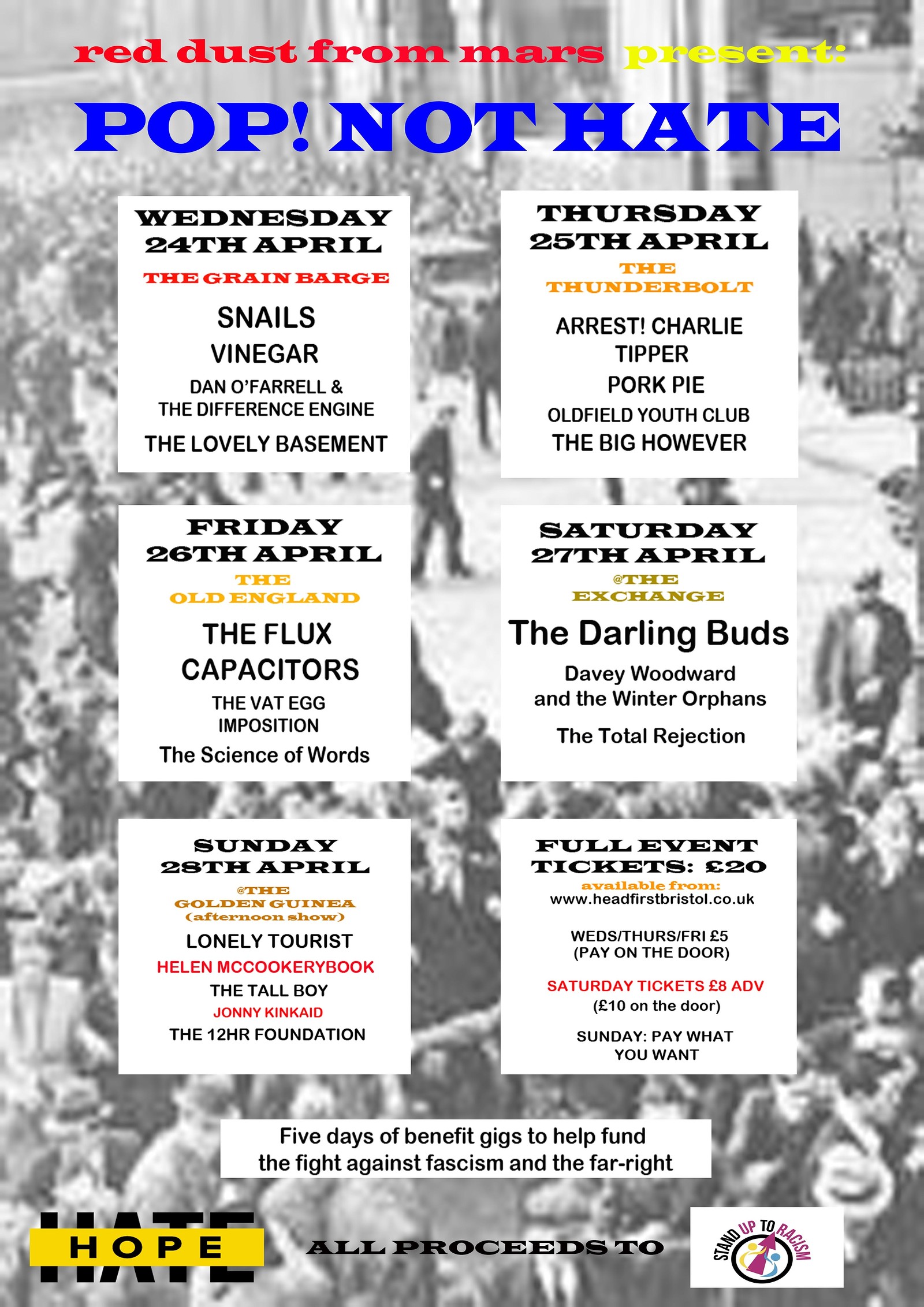 Pop Not Hate with the Darling Buds at Exchange