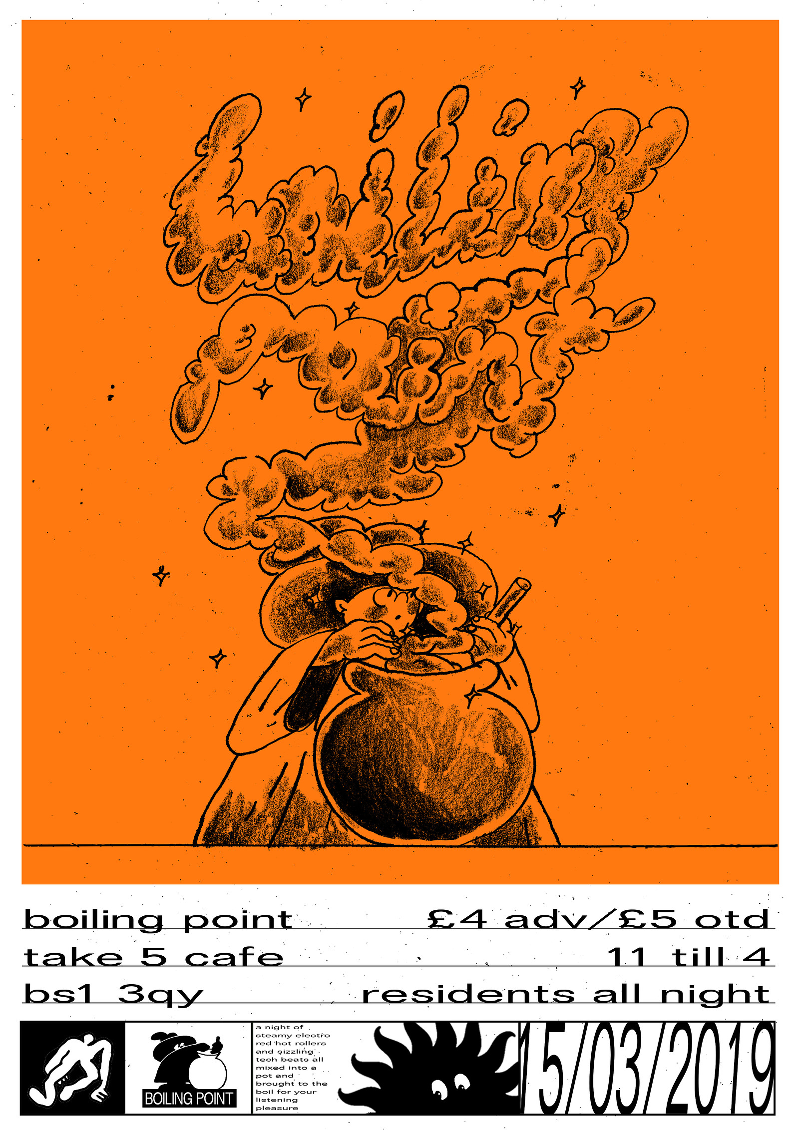 Boiling Point Vol.1 at Take Five Cafe