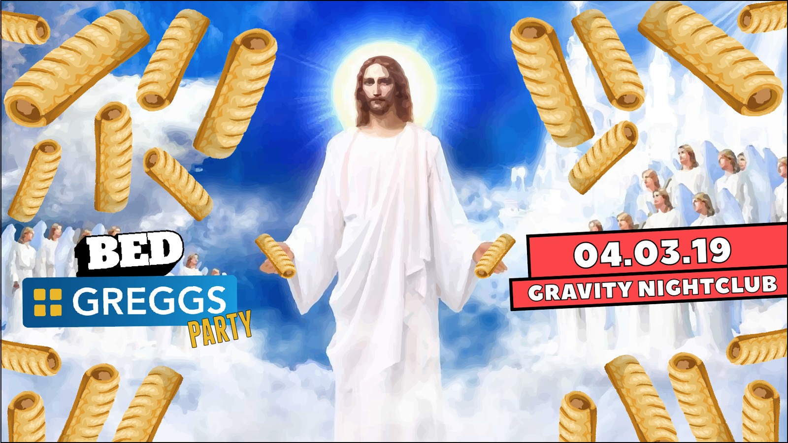 BED Bristol: Free Greggs Party at Gravity Night Club