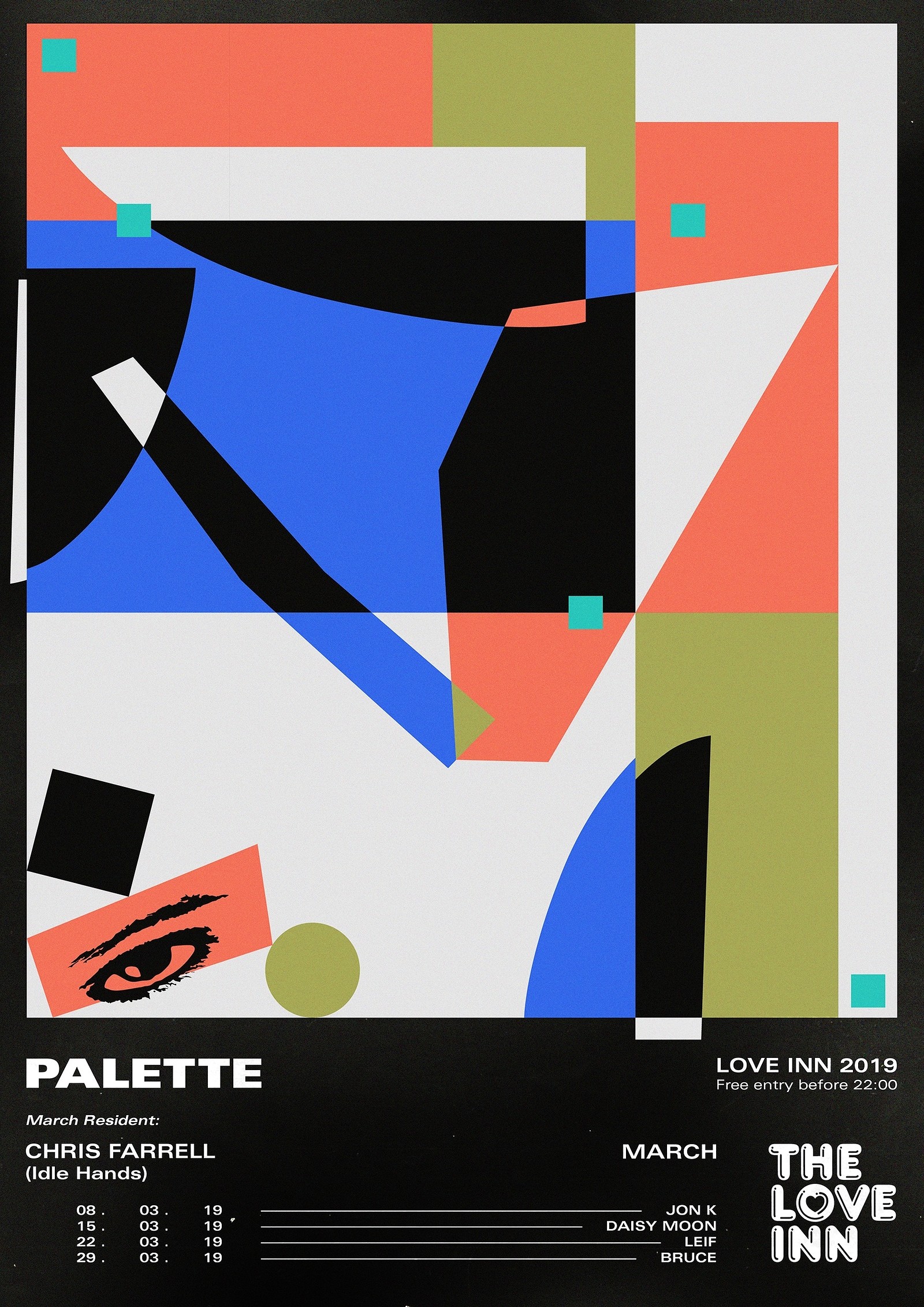 Palette Featuring Jon K at The Love Inn