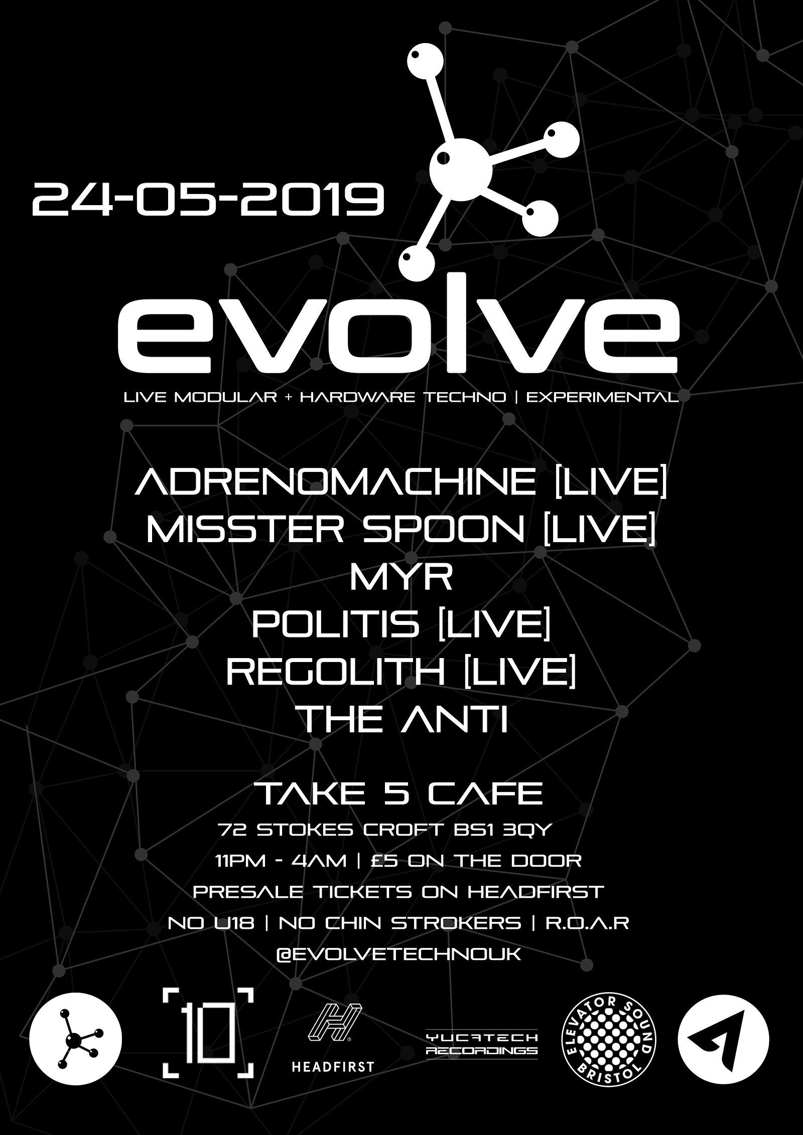Evolve at Take Five Cafe