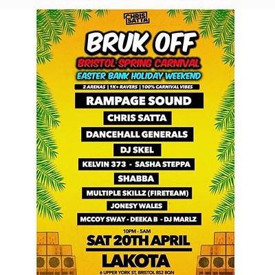 Bruk Off - Bristol Spring Carnival at Lakota