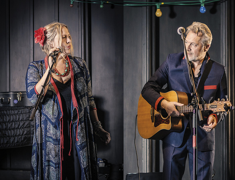 Naomi Bedford and Paul Simmonds at Bristol Folk House
