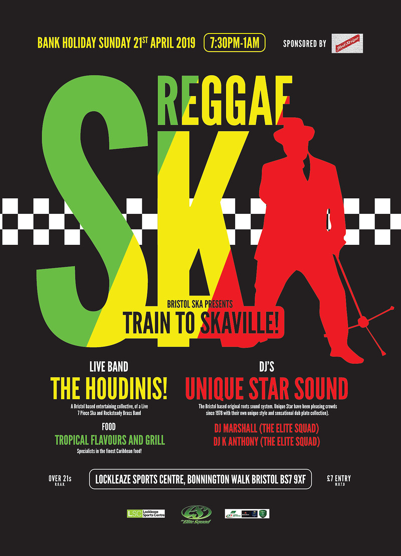 Bristol Ska Presents 'Train To Skaville' at Lockleaze sports centre