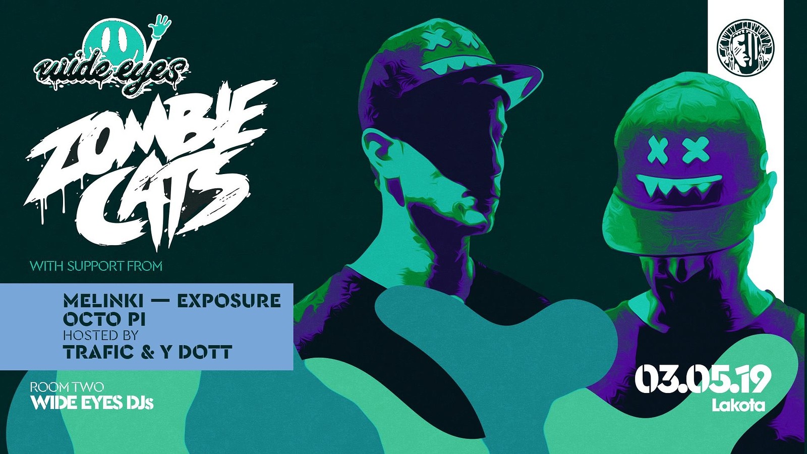 Wide Eyes Presents: Zombie Cats & A R Records at Lakota