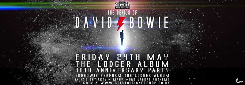 The Genius of David Bowie play Lodger at Zed Alley