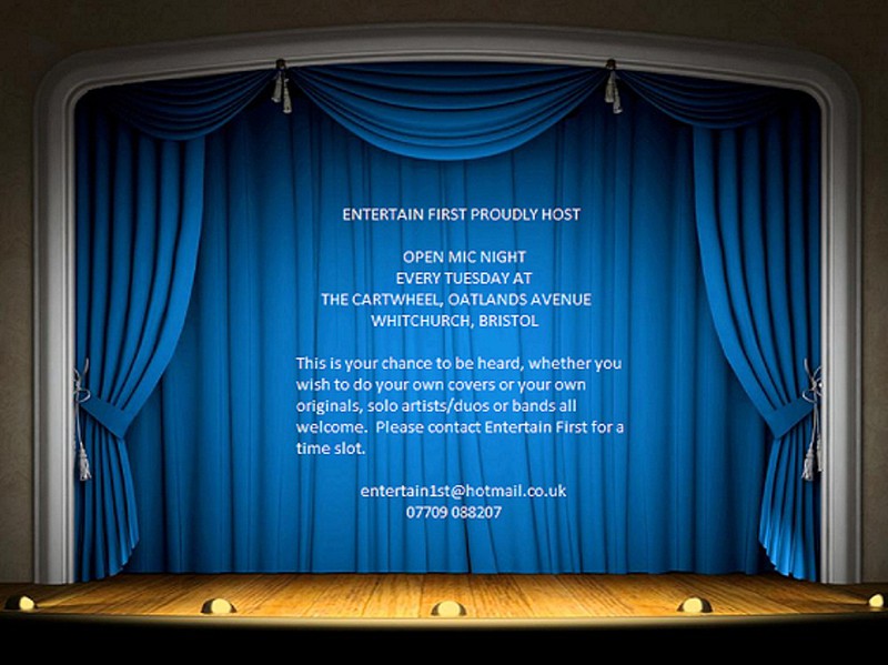 Open Mic Night at The Cartwheel, Bristol