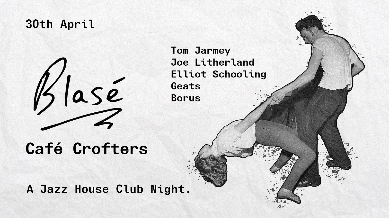 Blasé presents Cafe Crofters at Crofters Rights