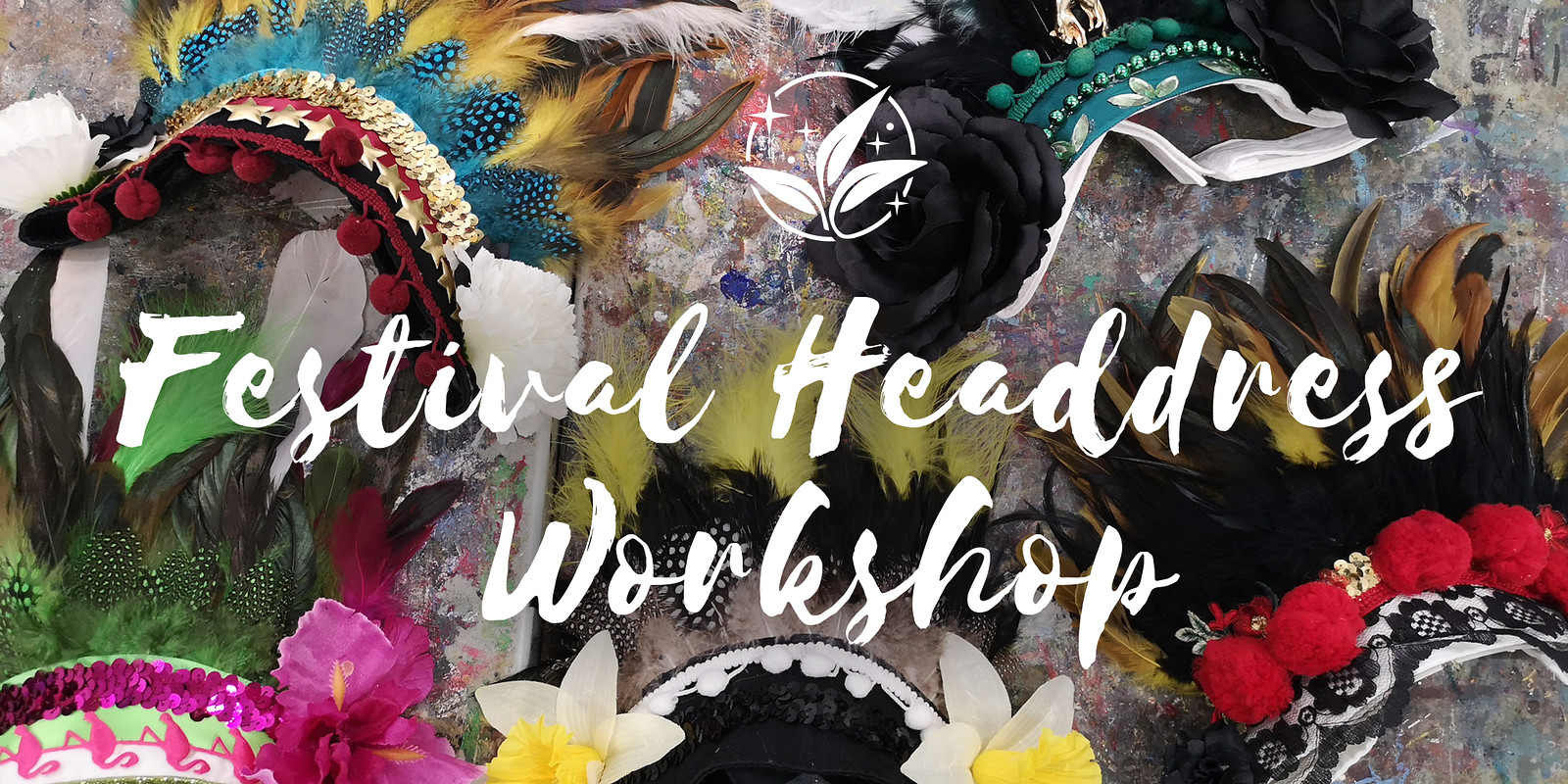 EcoStardust X Pluma UK Festival Headdress Workshop at EcoStardust HQ